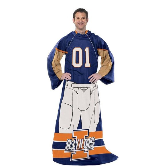NFL Full Body Player Adult "Comfy Throw Blanket - Picture 2 of 2